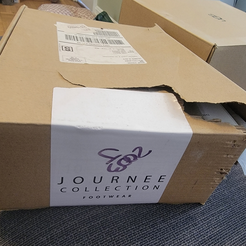 Journee collection footwear Bella silver heels size 10
